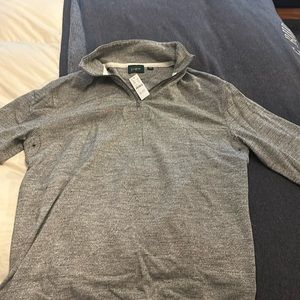 J Crew long sleeve rugby shirt. New with tags. Small.
